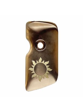 Fairweather Pro Plate With Shelf Brass Modulus