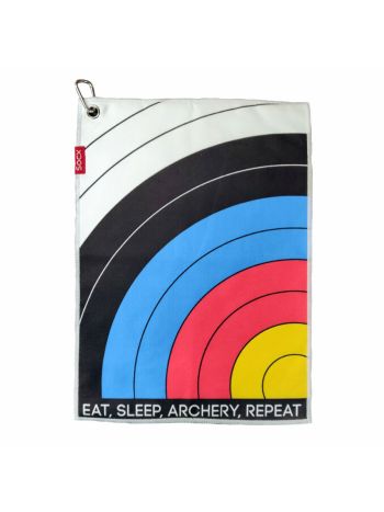 Socx Towel Eat-Sleep-Archery-Repeat Target